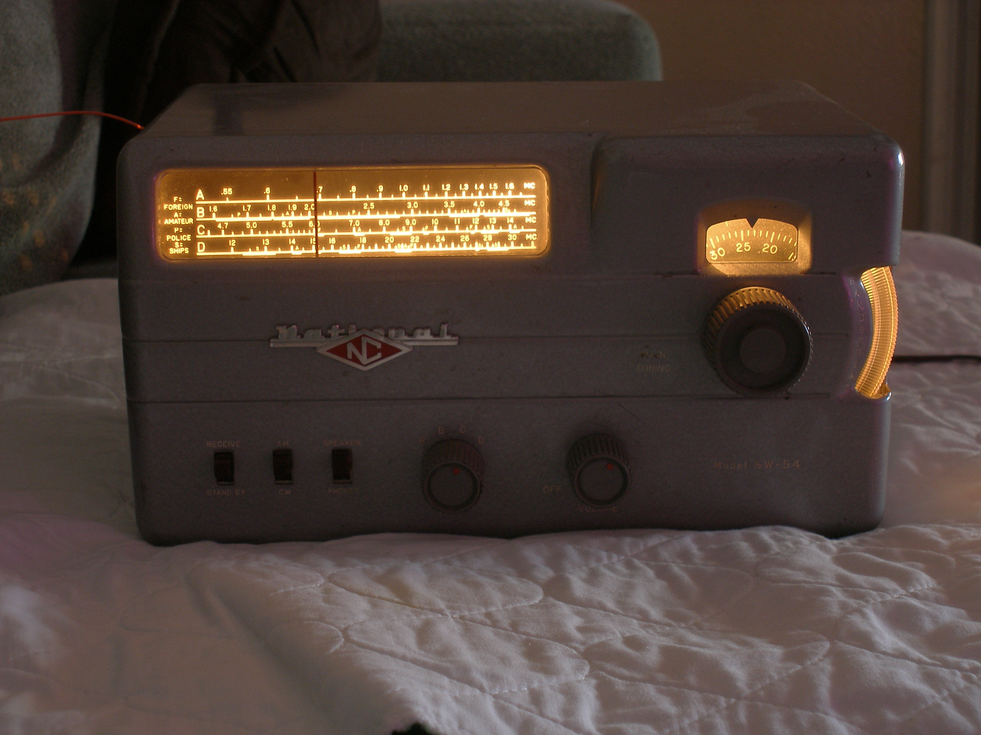 Real Radios Glow in the Dark Ripples in the Ether