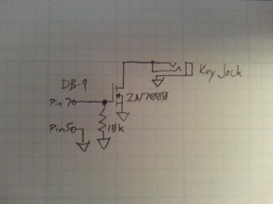 Serial Port Keying Circuit
